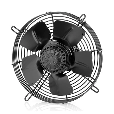 Ventilador axial de pales d'acer amb marc d'aliatge d'alumini de 250 mm de CA